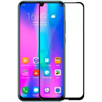 EVELATUS Huawei P Smart 2019 2.5D Full Cover Japan Glue Glass Anti-Static Pellicola protettiva per schermo
