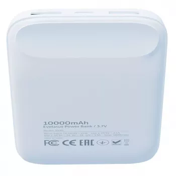 Evelatus Power bank EPB07 10000 mAh bianco