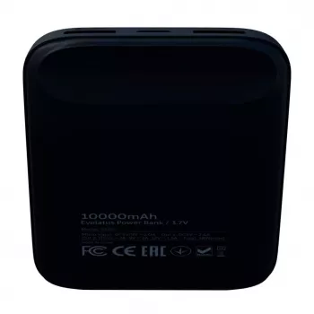 Evelatus Power bank EPB07 10000 mAh nero