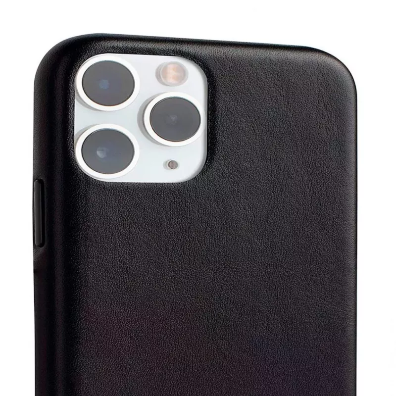 Evelatus Custodia in pelle per Apple iPhone 11 Pro nero