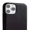 Evelatus Custodia in pelle per Apple iPhone 11 Pro Max nero