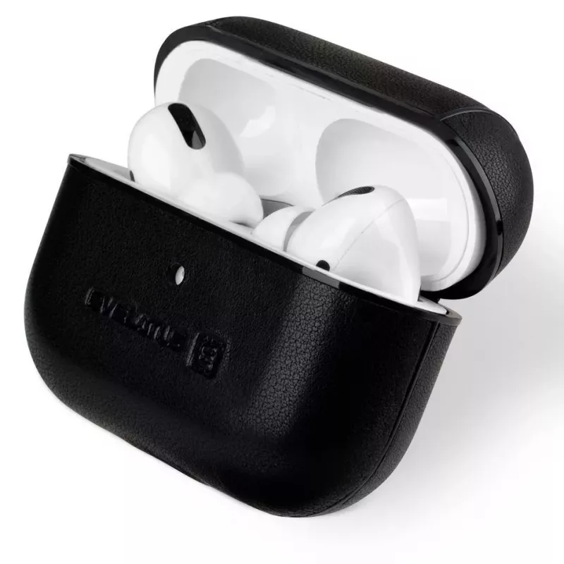 Evelatus Custodia protettiva in pelle per Apple AirPods Pro nero