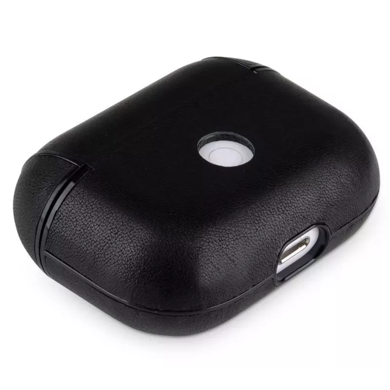Evelatus Custodia protettiva in pelle per Apple AirPods Pro nero