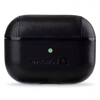 Evelatus Custodia protettiva in pelle per Apple AirPods Pro nero