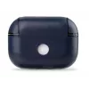 Evelatus Custodia protettiva in pelle per Apple AirPods Pro blu scuro
