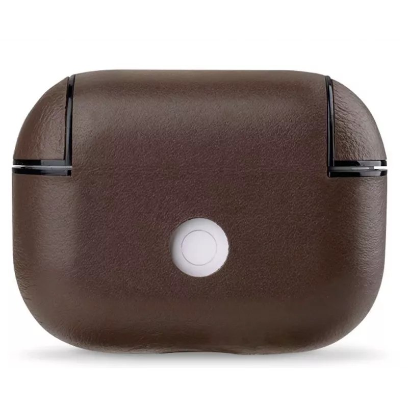 Evelatus Custodia protettiva in pelle per Apple AirPods Pro marrone