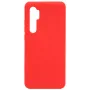 Evelatus custodia in silicone Soft Touch per Xiaomi Mi Note 10 Lite rossa