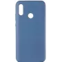 Evelatus custodia in silicone Soft Touch per Huawei P Smart 2019 blu