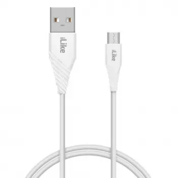 iLike cavo di ricarica per MicroUSB ICM01 bianco