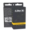 iLike cavo di ricarica per Type-C ICT01 nero