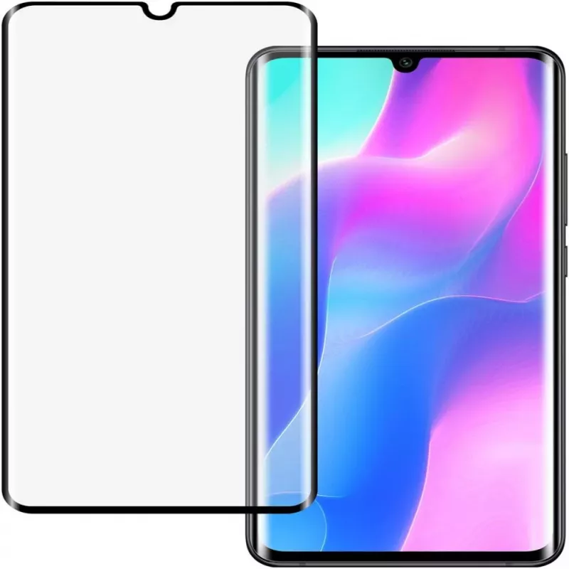 Evelatus pellicola protettiva per display Xiaomi Mi Note 10 Lite / Mi Note 10 Clear Glass UV + Glue