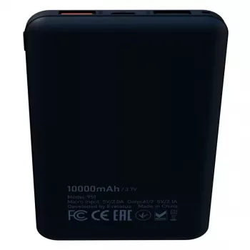 iLIKE power bank 951 10000 mAh nero