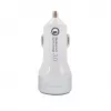 Evelatus Caricabatterie rapido per auto QCC03, bianco