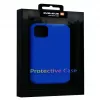 Evelatus Apple iPhone 12/12 Pro Cover in silicone Premium Soft Touch blu