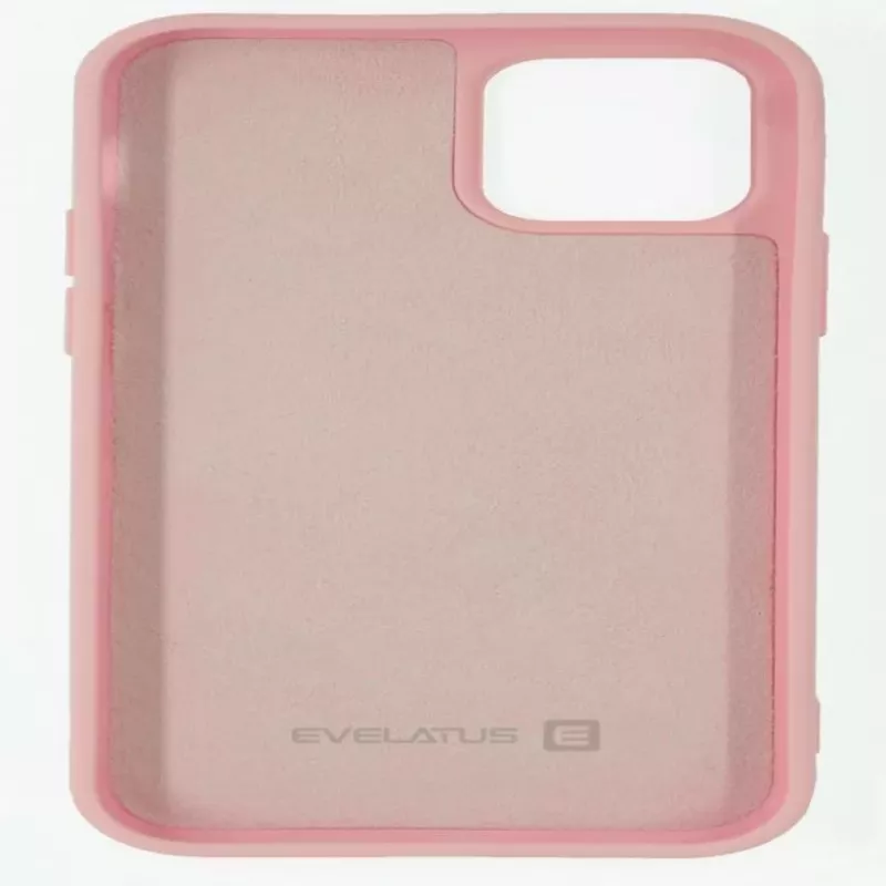 Evelatus Apple iPhone 12/12 Pro Cover in silicone Nano Soft Touch TPU beige