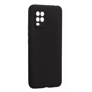 EVELATUS Xiaomi Mi 10 Lite Custodia in silicone Soft Touch nero