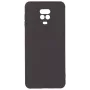 Evelatus Xiaomi Redmi Note 9 Custodia in silicone Soft Touch nero
