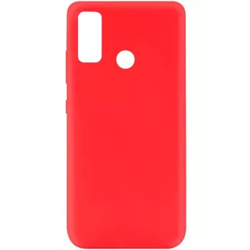 Evelatus Huawei P Smart 2020 Custodia in silicone Soft Touch rosso