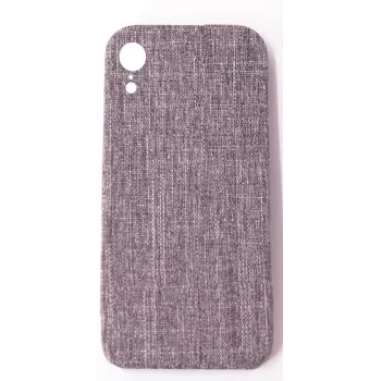 Evelatus Custodia in tessuto Apple per iPhone XR EFC01 nero