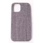 EVELATUS Custodia in tessuto per Apple iPhone 11 Pro Max EFC01FB - grigio scuro