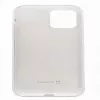 Evelatus Custodia in silicone Premium Soft Touch per Apple iPhone 12 mini bianco