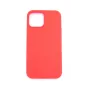 Evelatus Custodia in silicone Premium Soft Touch per Apple iPhone 12 mini rosso acceso