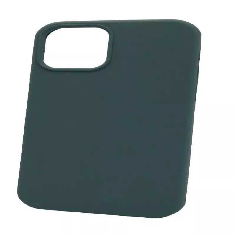 Evelatus Custodia in silicone Premium Soft Touch per Apple iPhone 12 mini verde pino