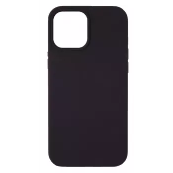 EVELATUS Custodia in silicone Premium Soft Touch per Apple iPhone 12/12 Pro nero
