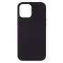 EVELATUS Custodia in silicone Premium Soft Touch per Apple iPhone 12/12 Pro nero