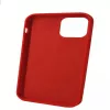 Evelatus Custodia in silicone Premium Soft Touch per Apple iPhone 12/12 Pro rosso acceso