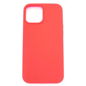 Evelatus Custodia in silicone Premium Soft Touch per Apple iPhone 12 Pro Max rosso acceso
