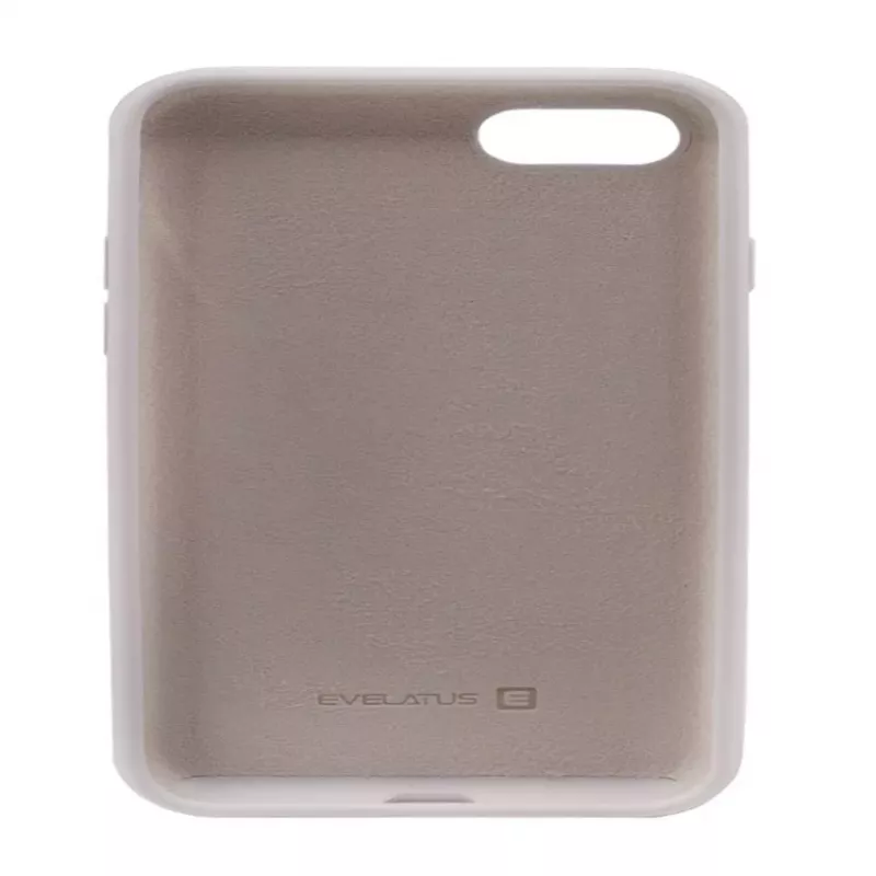 Evelatus Custodia in silicone Premium Soft Touch per Apple iPhone 7/8/SE2020/SE2022 bianco