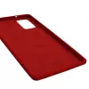 Evelatus Custodia in silicone Premium Soft Touch per Samsung Galaxy Note 20 rosso