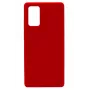 Evelatus Custodia in silicone Premium Soft Touch per Samsung Galaxy Note 20 rosso