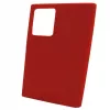 Evelatus Custodia in silicone Premium Soft Touch per Samsung Galaxy Note 20 Ultra - rosso
