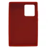 Evelatus Custodia in silicone Premium Soft Touch per Samsung Galaxy Note 20 Ultra - rosso