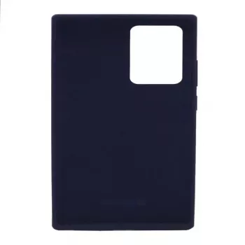 Evelatus Custodia in silicone Premium Soft Touch per Samsung Galaxy Note 20 Ultra blu mezzanotte