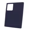 Evelatus Custodia in silicone Premium Soft Touch per Samsung Galaxy Note 20 Ultra blu mezzanotte