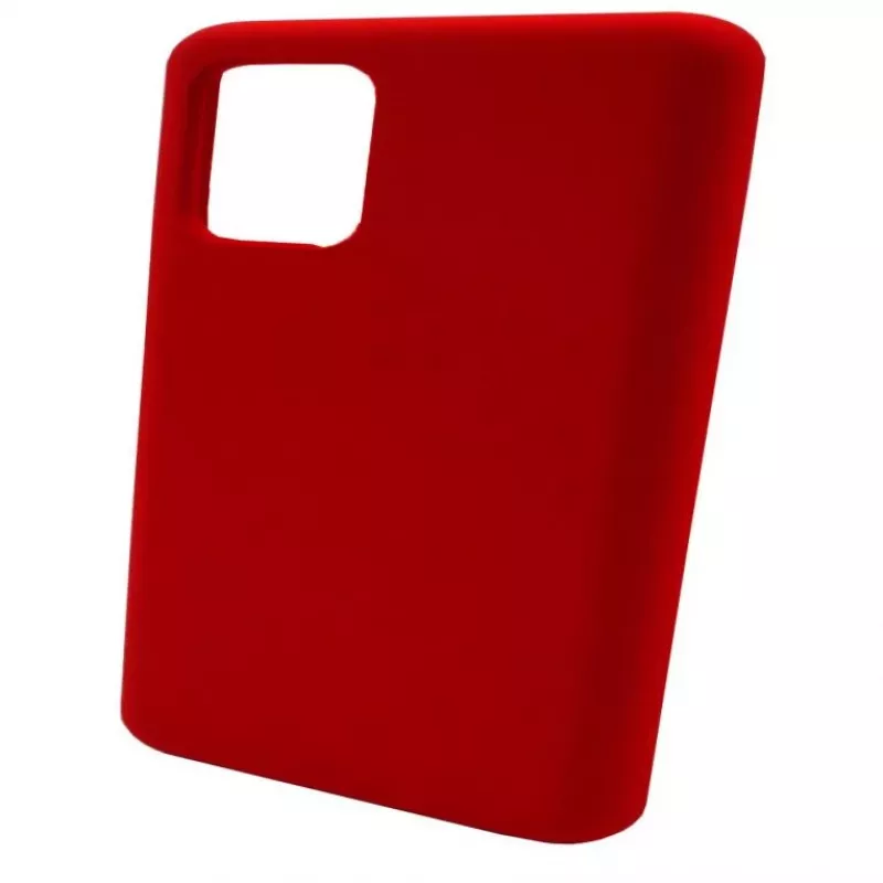 Evelatus Custodia in silicone Premium Soft Touch per Samsung Galaxy S20 Plus rosso