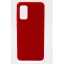 Evelatus Custodia in silicone Premium Soft Touch per Samsung Galaxy S20 Plus rosso