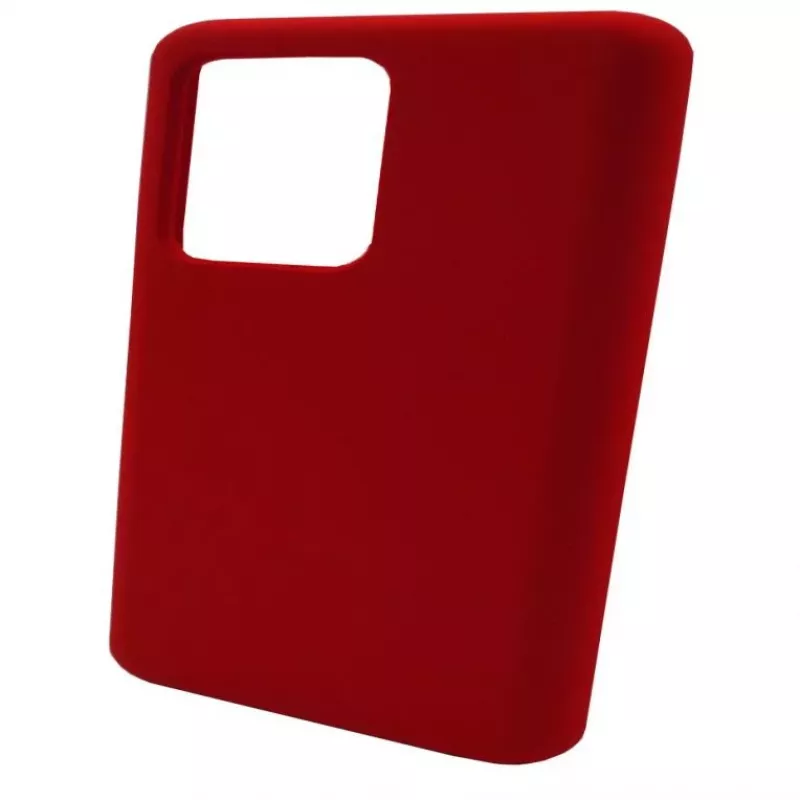 Evelatus Custodia in silicone Premium Soft Touch per Samsung Galaxy S20 Ultra rosso