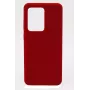 Evelatus Custodia in silicone Premium Soft Touch per Samsung Galaxy S20 Ultra rosso