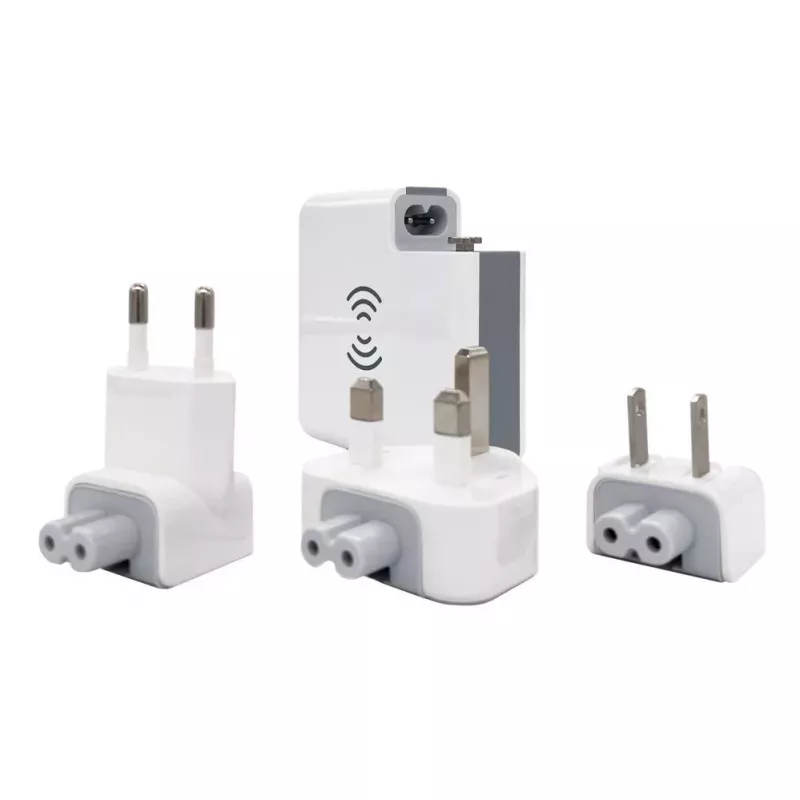 Evelatus adattatore da viaggio con caricabatterie wireless EWC06 bianco