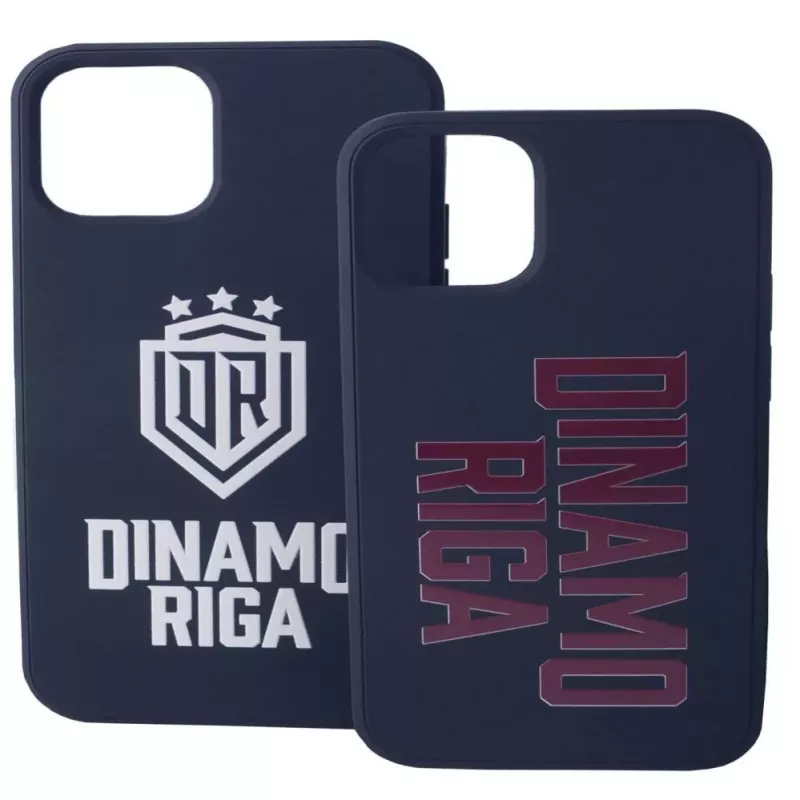 Evelatus custodia in silicone soft touch per iPhone 12 Pro DR Logo N2 rosso nero