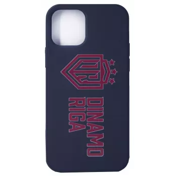 Evelatus custodia in silicone soft touch per iPhone 12 Pro DR Logo N3 rosso nero