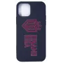 Evelatus custodia in silicone soft touch per iPhone 12 Pro DR Logo N3 rosso nero