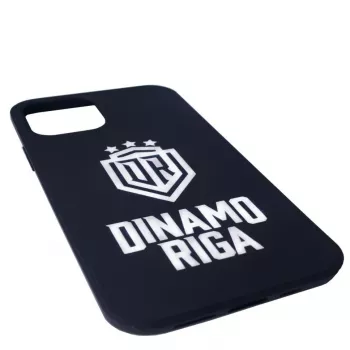 Evelatus custodia in silicone soft touch per iPhone 12 Pro DR Logo N4 bianco nero