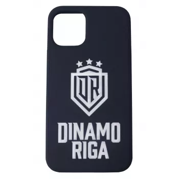 Evelatus custodia in silicone soft touch per iPhone 12 Pro DR Logo N4 bianco nero