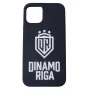 Evelatus custodia in silicone soft touch per iPhone 12 Pro DR Logo N4 bianco nero