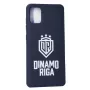 Evelatus custodia in silicone soft touch per Samsung Galaxy A41 DR Logo N4 bianco nero